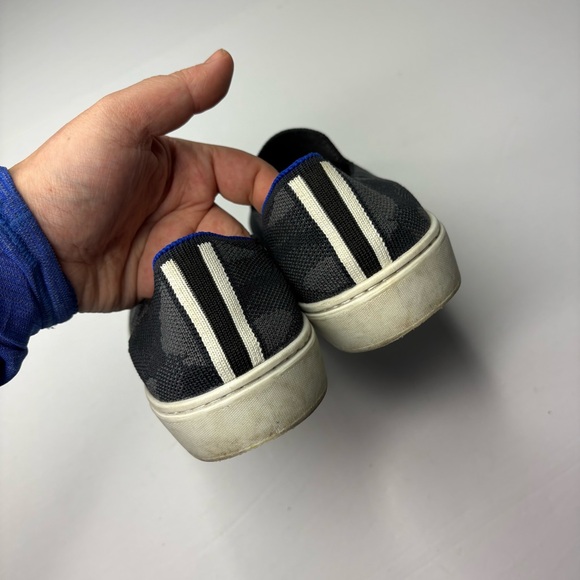 Rothy’s the original slip on sneaker grey black camo size 7.5 - Picture 6 of 11